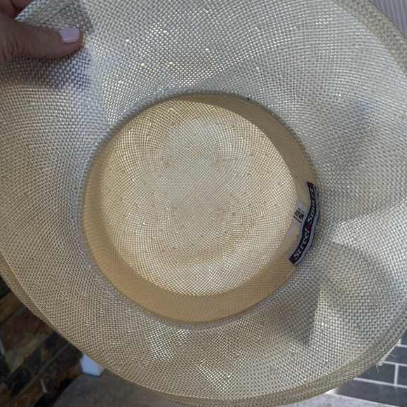 Street Smart by Betmar Vintage Elegant Cream Wide-Brim Hat - Picture 8 of 8